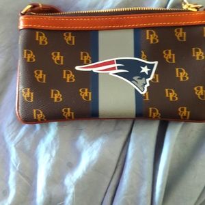 New England Patriots wristlet
